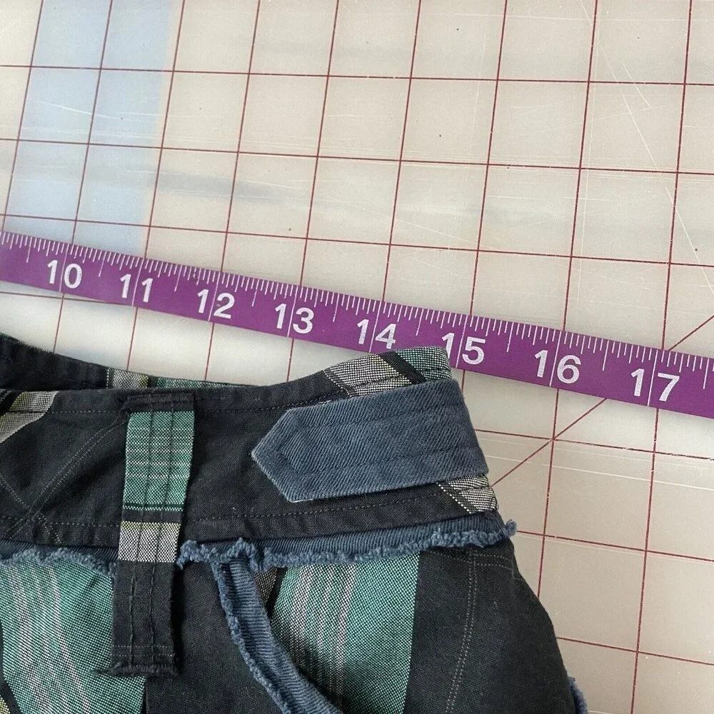FEI Anthropologie Skirt Womens 8 A‎ Line Plaid Bohemian Boho Cute Mall Goth Y2K